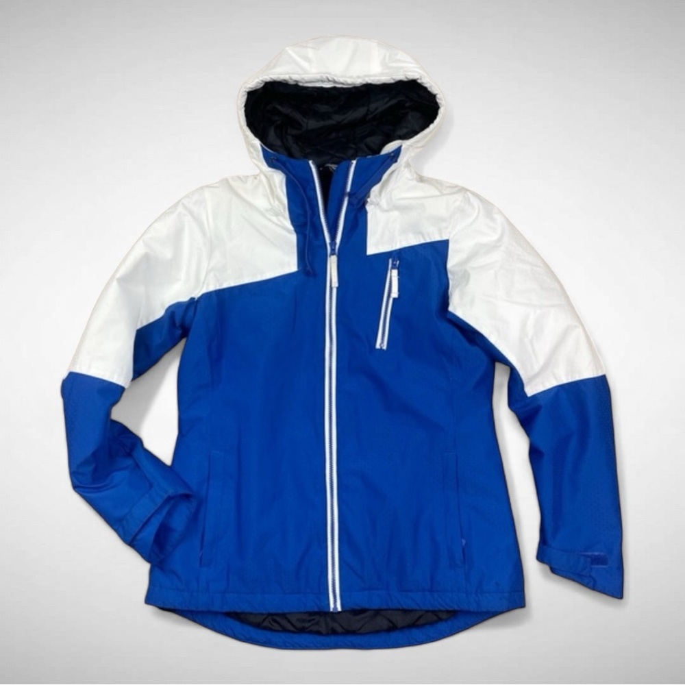 Body Glove Women’s Blue and White Snow Technology Ski Jacket - Picture 2 of 13